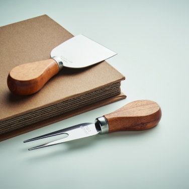 Logo trade promotional products image of: Set of 4 cheese knives