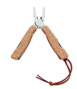 Logotrade promotional gift picture of: Multi tool pocket knife cork