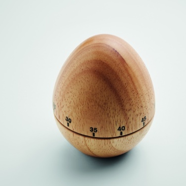 Logotrade promotional item picture of: Pine wood egg timer