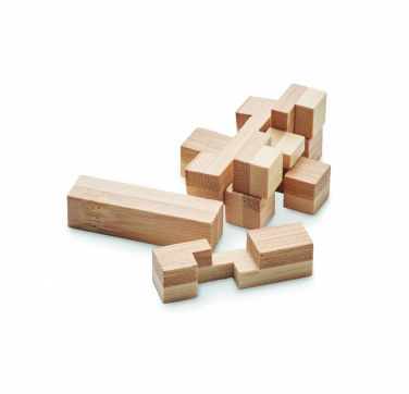 Logotrade business gift image of: Bamboo brain teaser puzzle