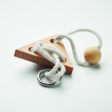 Logotrade corporate gifts photo of: Wooden brain teaser triangle