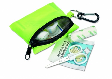 Logotrade promotional gift image of: First aid kit w/ carabiner