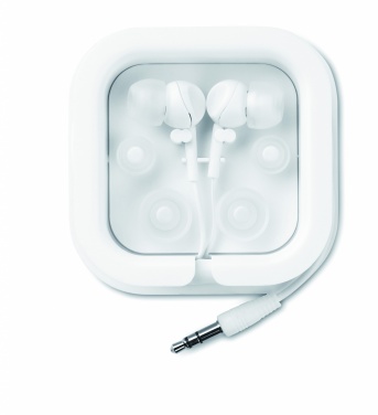 Logotrade promotional giveaway picture of: Ear plug with silicone