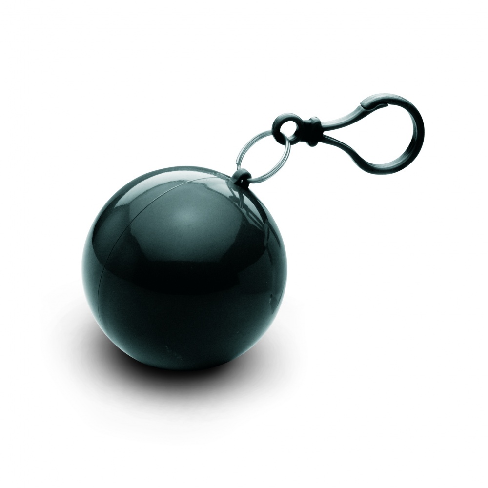 Logo trade promotional product photo of: Poncho in round container