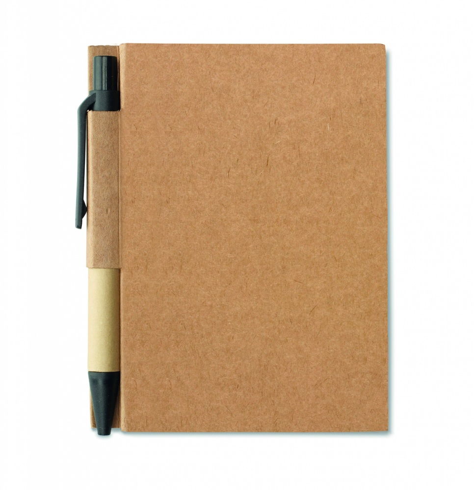 Logotrade business gift image of: Recycled notebook with pen