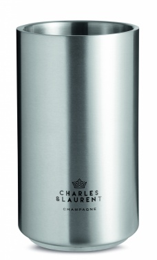 Logotrade corporate gift image of: Stainless steel bottle cooler