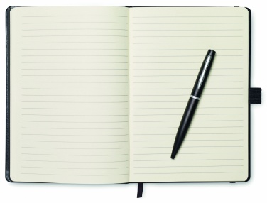 Logotrade corporate gift picture of: A5 notebook with pen 72 lined