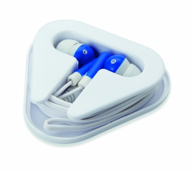 Logo trade promotional merchandise picture of: Earphones in PS case