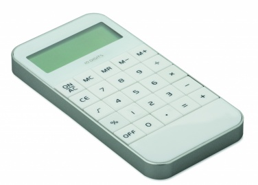Logo trade promotional giveaways picture of: 10 digit display Calculator