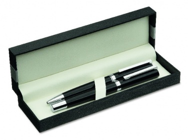 Logotrade promotional giveaway image of: Pen and roller in paper box