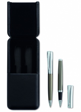Logo trade promotional items image of: Ball pen set in box