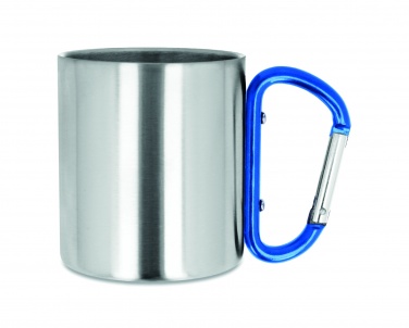 Logo trade promotional products picture of: Metal mug & carabiner handle