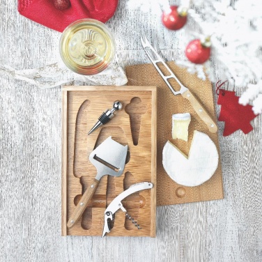 Logo trade promotional gifts picture of: Cheese and wine set