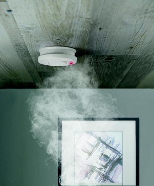Logo trade promotional gift photo of: Smoke detector