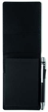 Logotrade advertising product image of: A7 notepad in PU pouch w/pen