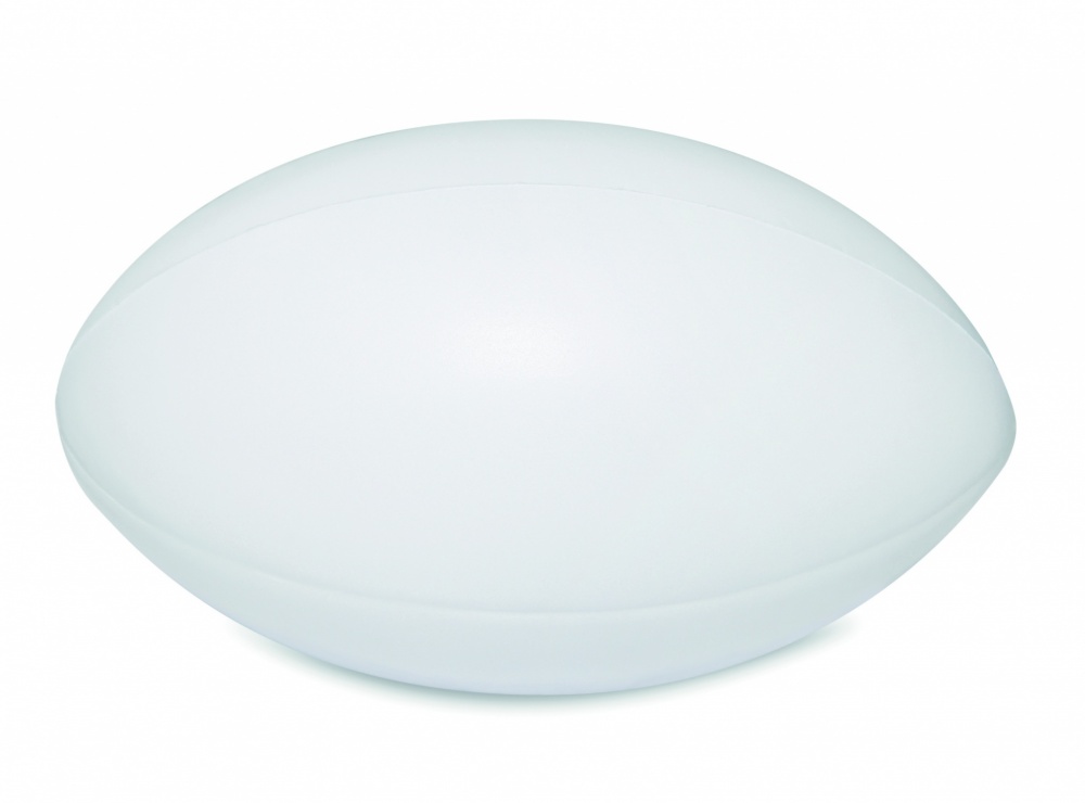 Logo trade promotional gifts image of: Anti-stress PU rugby ball