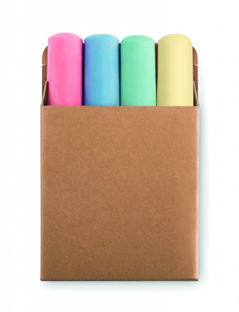 Logotrade promotional gift picture of: 4 chalk sticks