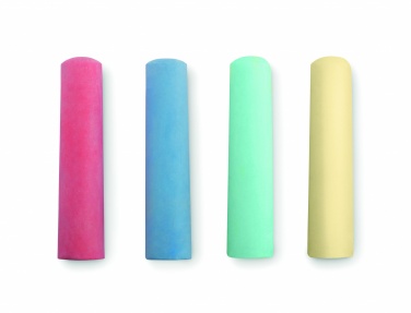 Logotrade promotional product picture of: 4 chalk sticks