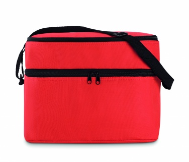 Logo trade promotional items image of: Cooler bag with 2 compartments