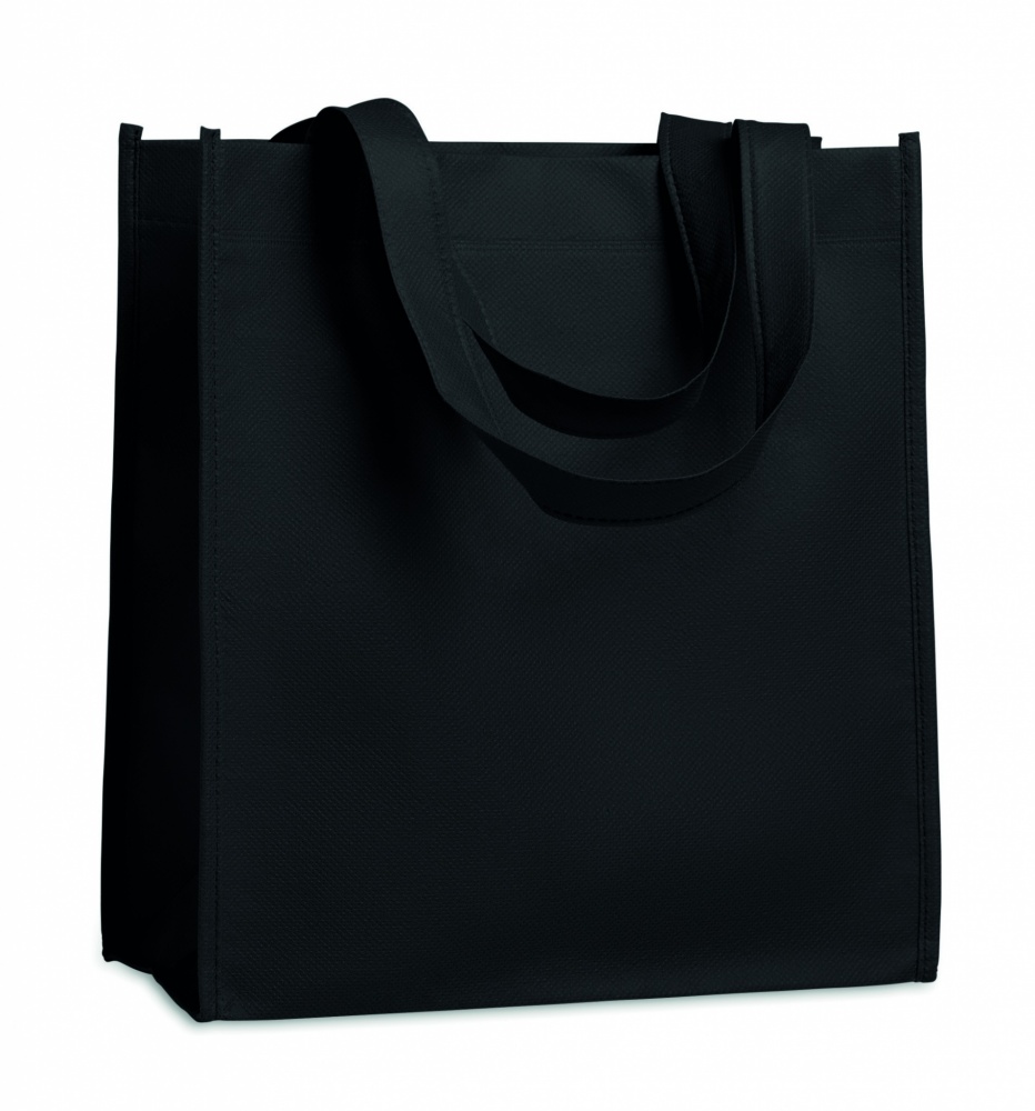 Logo trade corporate gifts image of: 80gr/m² nonwoven shopping bag