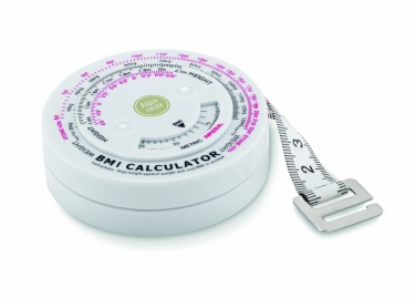 Logo trade corporate gift photo of: BMI measuring tape
