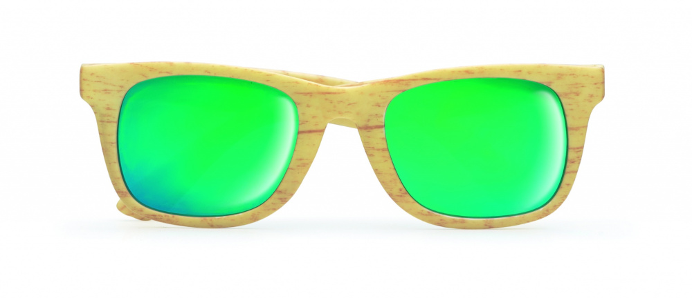 Logotrade business gift image of: Wooden look sunglasses MAARDU