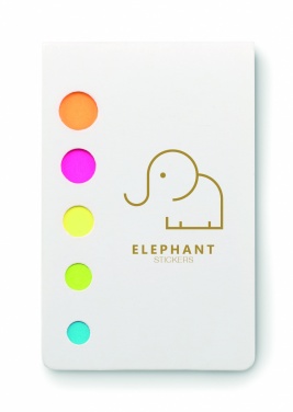 Logotrade promotional product picture of: Page markers pad