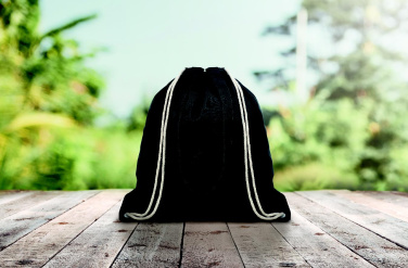 Logo trade promotional items picture of: 220gr/m² canvas 2 function bag