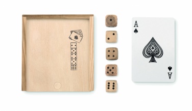 Logotrade promotional products photo of: Cards and dices in box