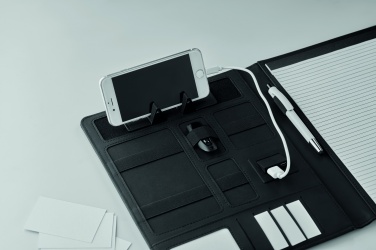 Logotrade promotional items photo of: A4 folder with power bank