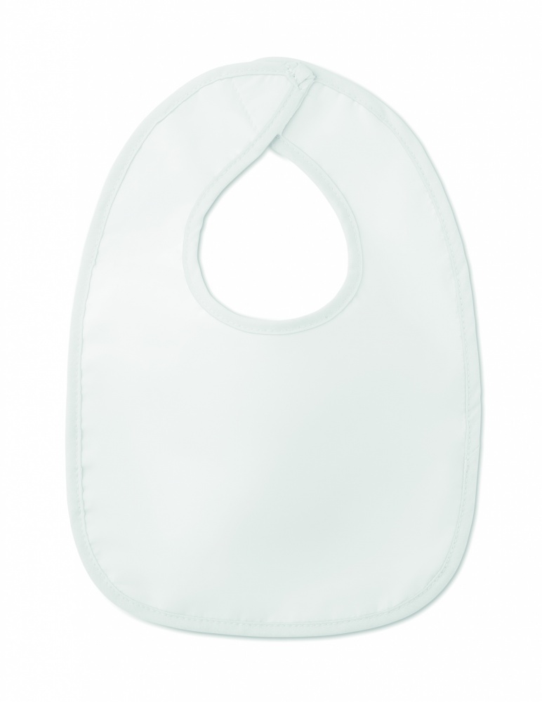 Logo trade promotional items picture of: Baby bib in cotton