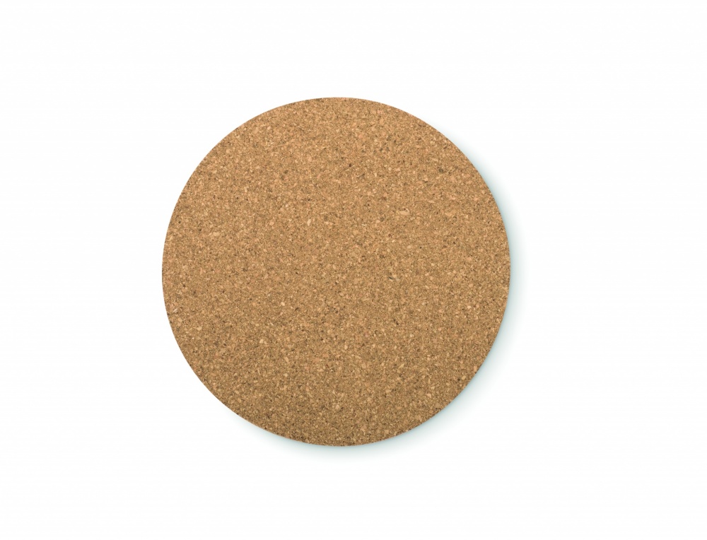 Logotrade promotional product image of: Round cork coaster