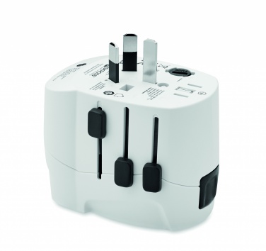 Logo trade business gift photo of: PRO Light 2x USB. 3-pole