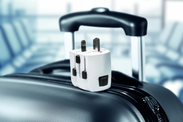 Logotrade promotional gift image of: PRO Light 2x USB. 3-pole