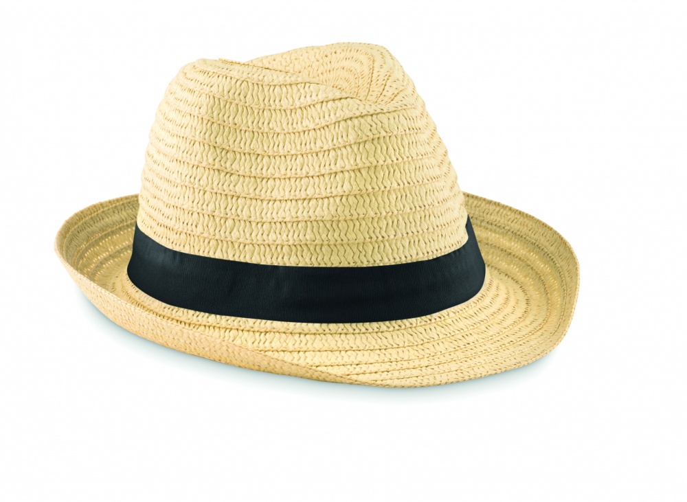 Logo trade promotional product photo of: Paper straw hat