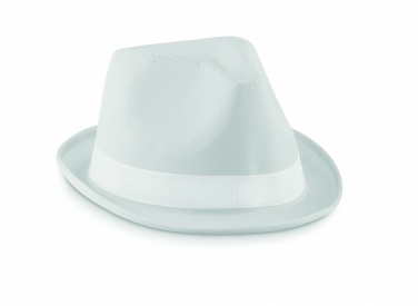 Logo trade promotional gifts image of: Coloured polyester hat