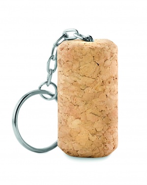 Logo trade promotional product photo of: Wine cork key ring Sigulda
