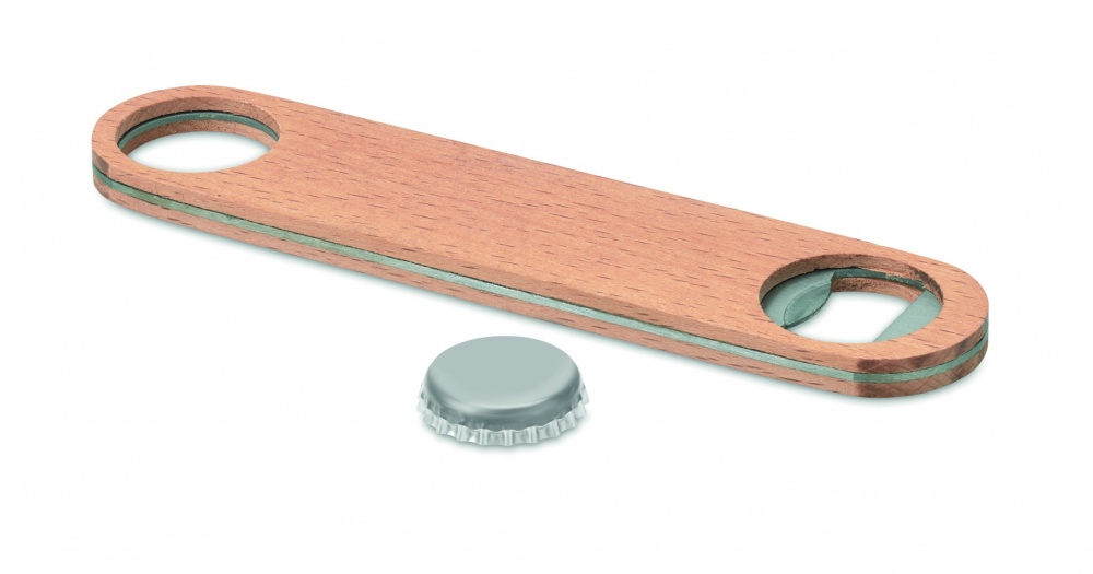 Logotrade corporate gifts photo of: Wooden bottle opener