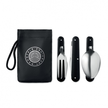 Logotrade promotional product image of: 3-piece camping utensils set