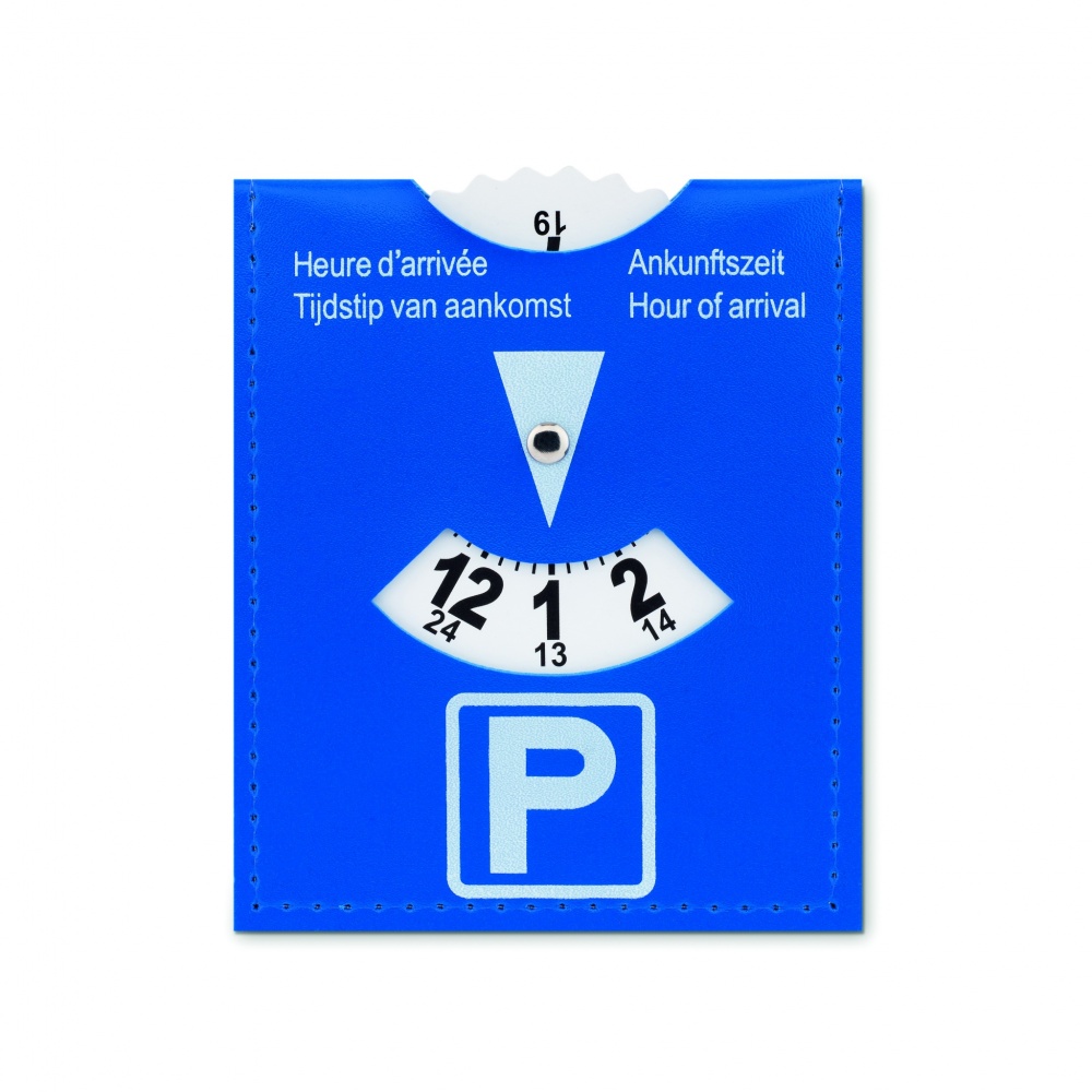 Logo trade promotional products image of: Parking card in PVC
