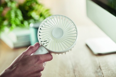Logo trade corporate gifts picture of: USB desk fan with stand 