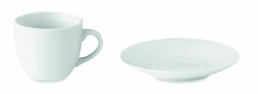 Logotrade promotional product image of: Espresso cup and saucer 80 ml