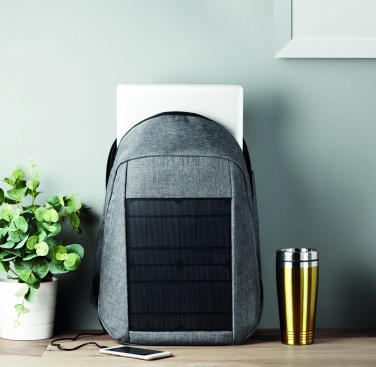 Logotrade advertising products photo of: Backpack solar