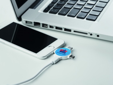 Logotrade promotional merchandise photo of: 3 in 1 cable adapter