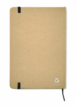 Logotrade advertising product image of: A5 recycled notebook 80 lined