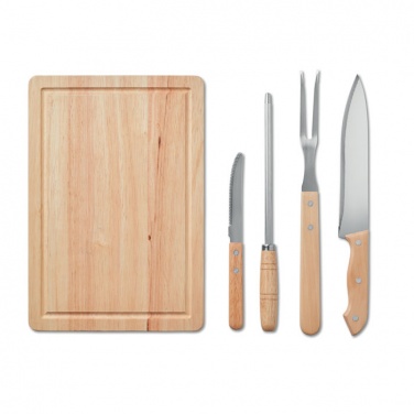 Logotrade promotional gift picture of: Set of 4 BBQ Grilling accessori