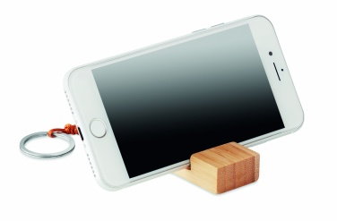 Logo trade business gift photo of: Key ring and Smartphone Kuldīga