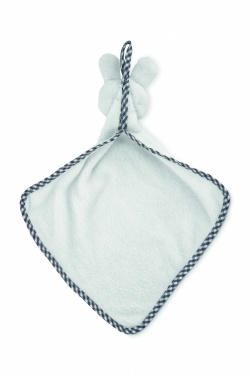 Logo trade promotional merchandise picture of: Plush rabbit design baby towel