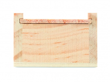 Logotrade promotional gift picture of: Stationery set in wooden box