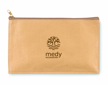 Logo trade promotional giveaway photo of: Woven paper pencil case